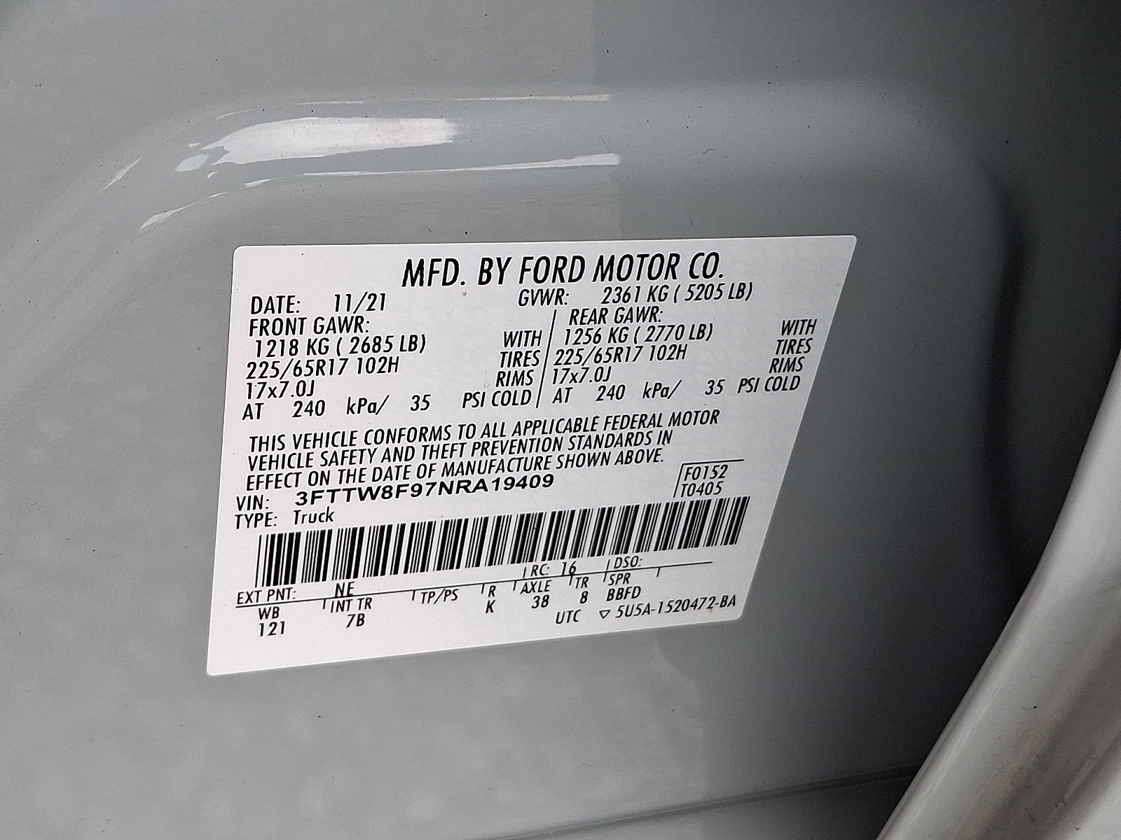 Used 2022 Ford Maverick XLT w/ Equipment Group 300A Standard AWD/4WD image 25