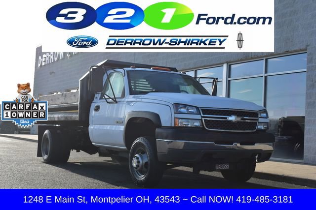 Used 2005 Chevrolet Silverado 3500 W/T w/ Snow Plow Prep Package AWD/4WD image 1