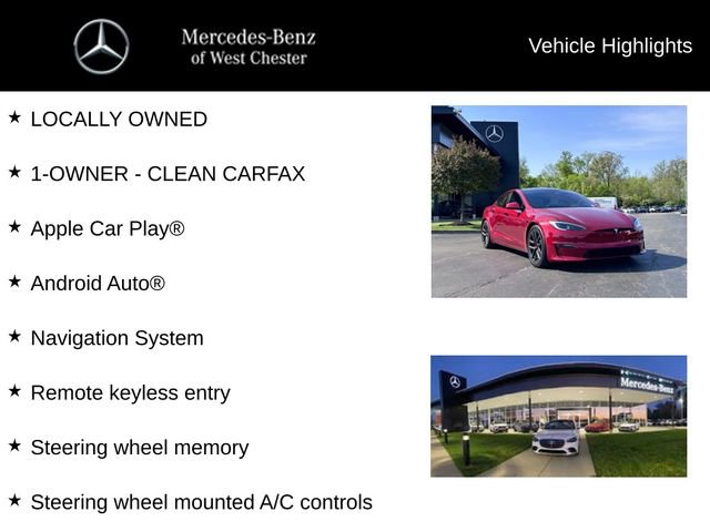 Used 2023 Tesla Model S Plaid AWD/4WD image 5