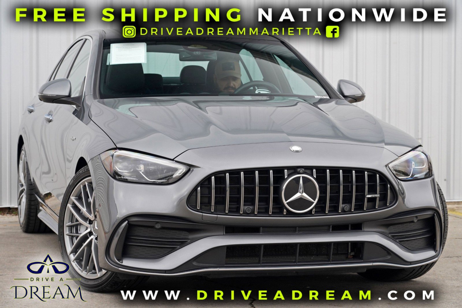 Used 2024 Mercedes-Benz C 43 AMG 4MATIC Sedan image 2