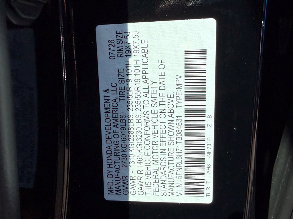 New 2026 Honda Odyssey Sport-L image 28