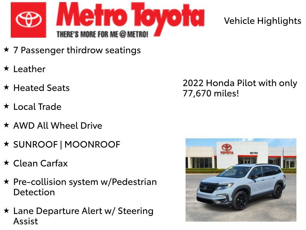 Used 2022 Honda Pilot TrailSport image 7