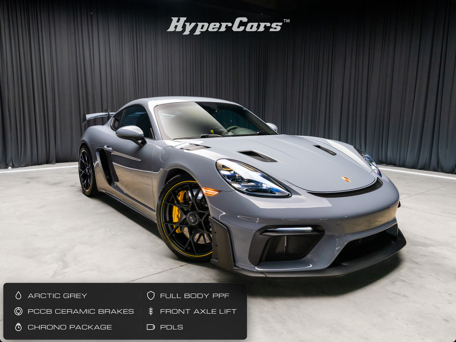 Used 2024 Porsche 718 Cayman GT4 RS w/ Accent Package Logos RWD image 1