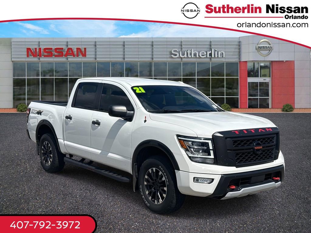Certified 2021 Nissan Titan PRO-4X w/ Off Road Protection Package