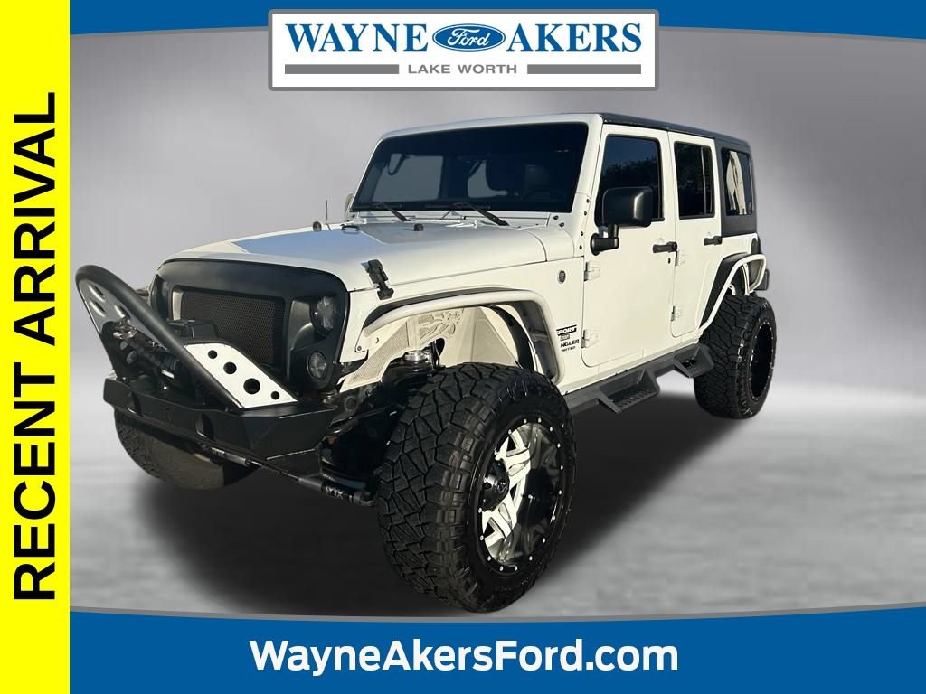 Used 2017 Jeep Wrangler Unlimited Sport w/ Quick Order Package 24S AWD/4WD image 1