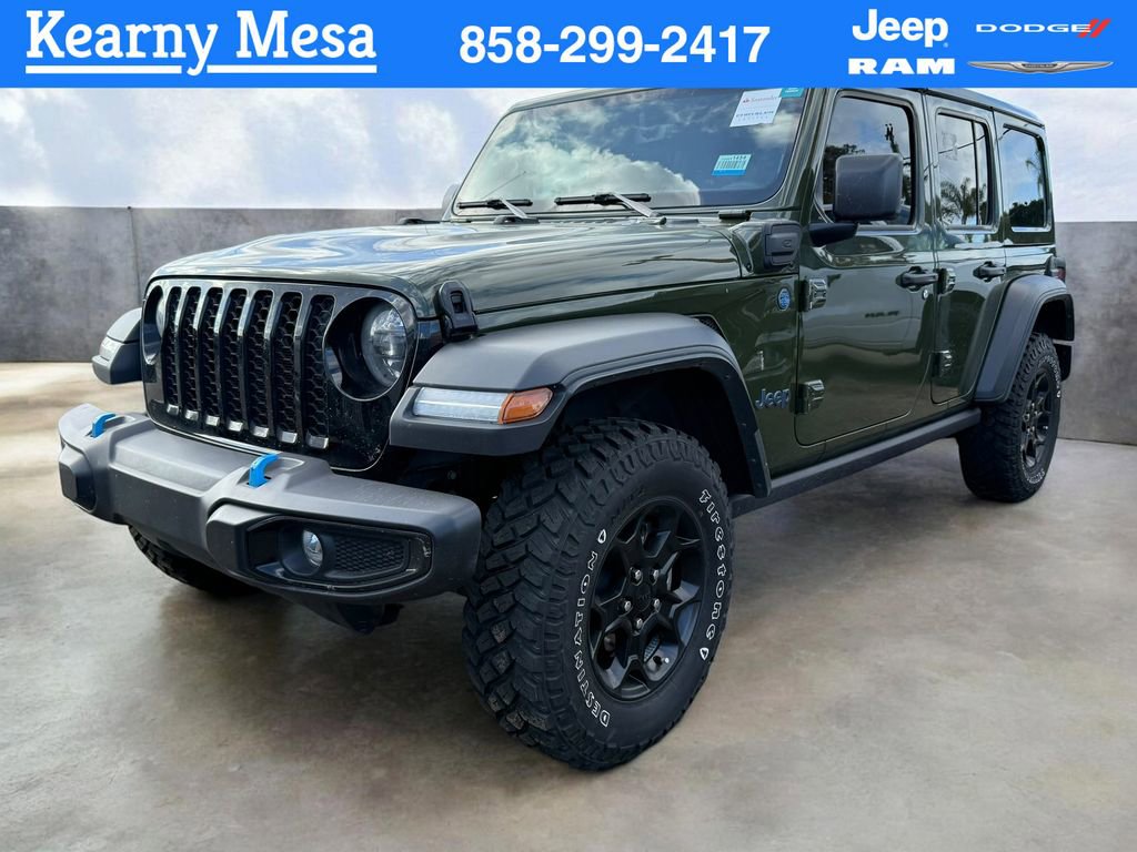 Used 2023 Jeep Wrangler Unlimited w/ 8.4" Radio Group AWD/4WD image 1