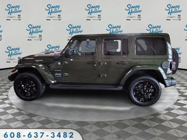 Used 2022 Jeep Wrangler Unlimited Sahara 4xe w/ Cold Weather Group image 8