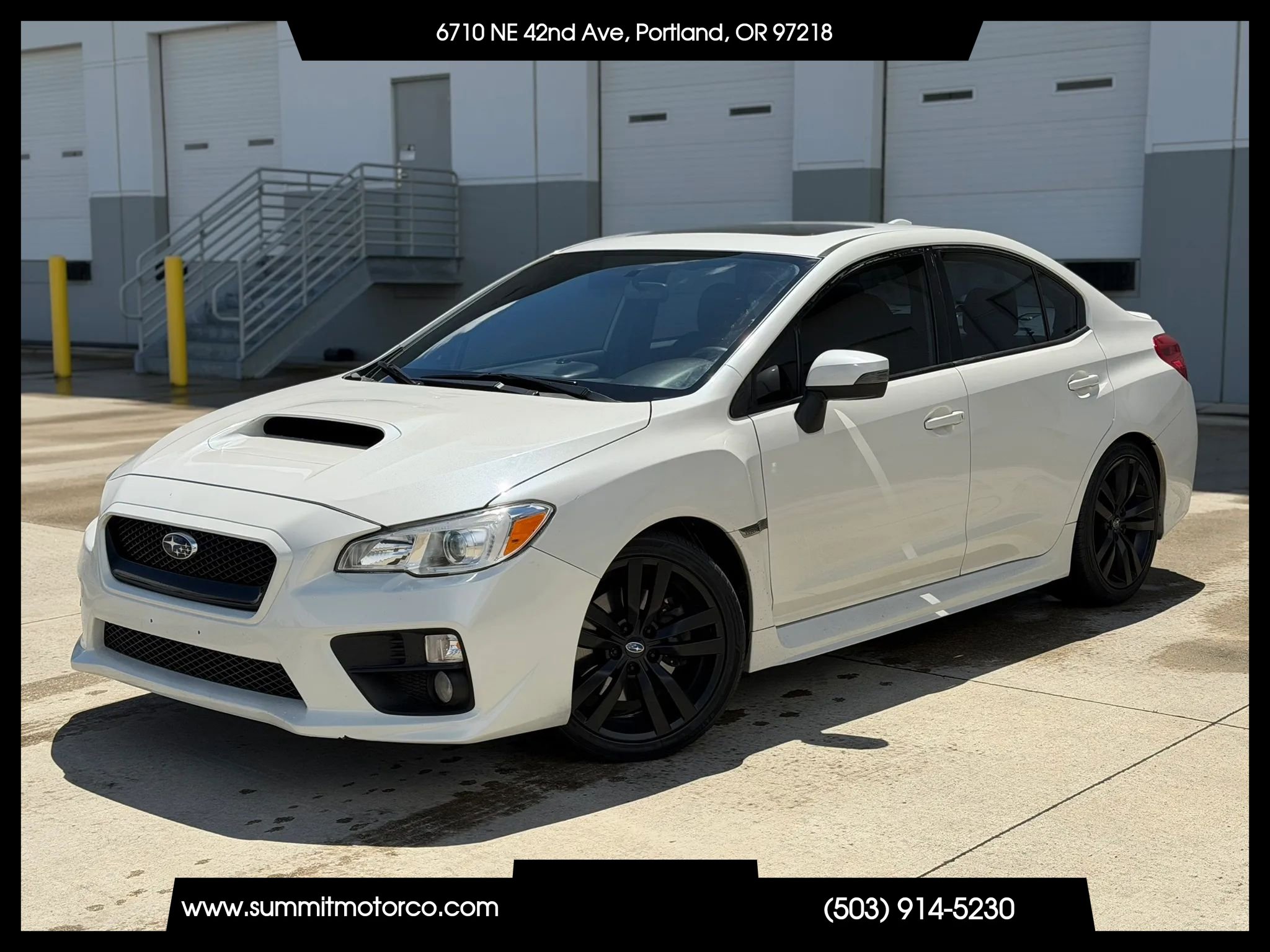 Used 2016 Subaru WRX Premium AWD/4WD image 1