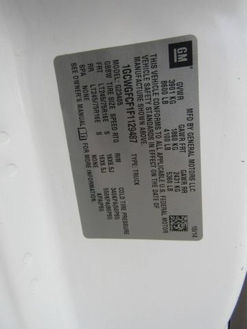 Used 2015 Chevrolet Express 2500 RWD image 31
