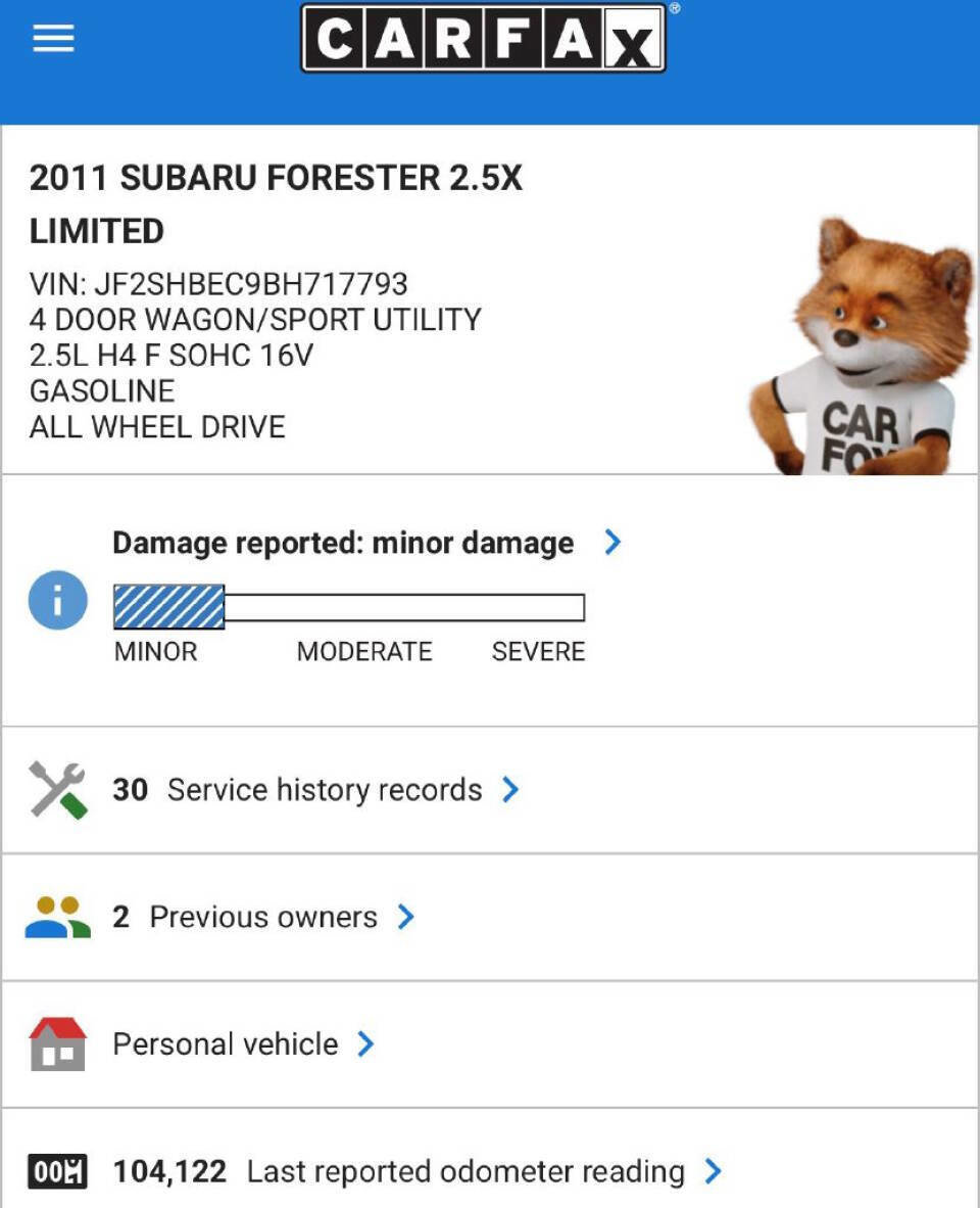 Used 2011 Subaru Forester 2.5X Limited w/ Popular Equipment Group 5A image 18