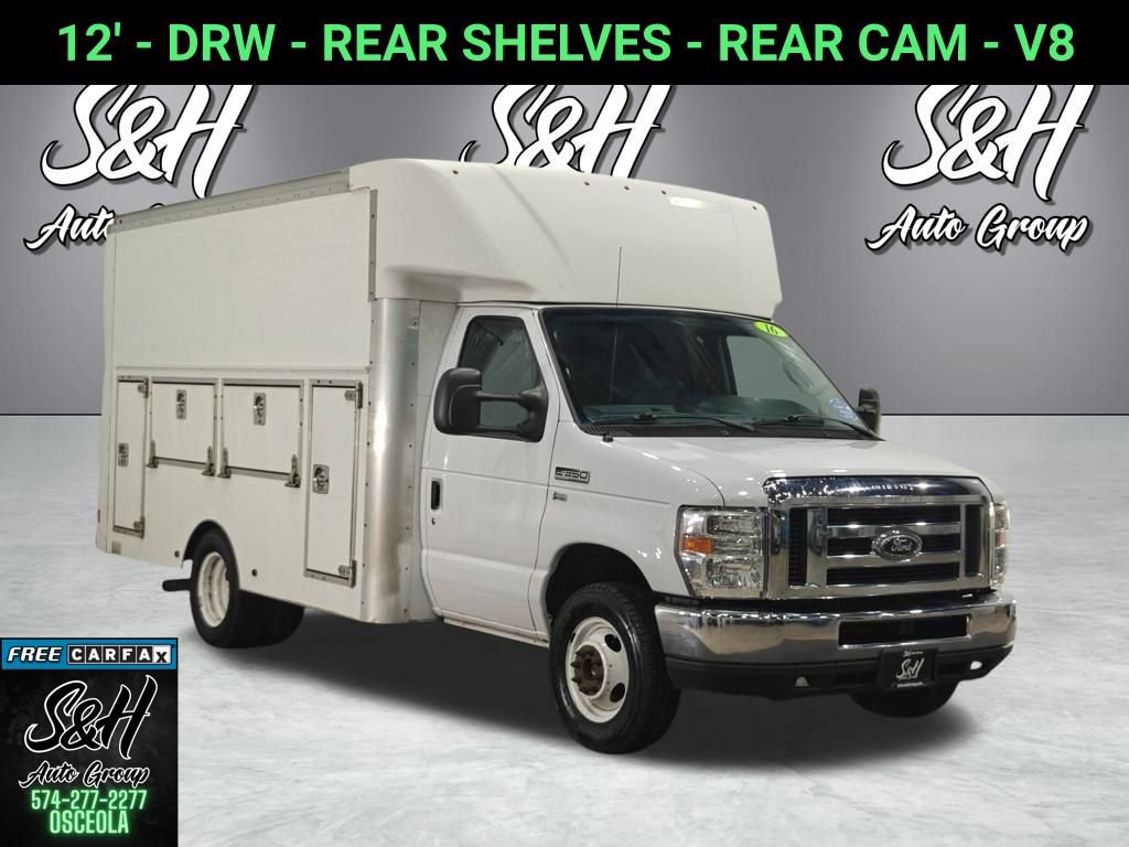 Used 2016 Ford E-350 and Econoline 350 Super Duty w/ Power Windows & Locks Group RWD image 1
