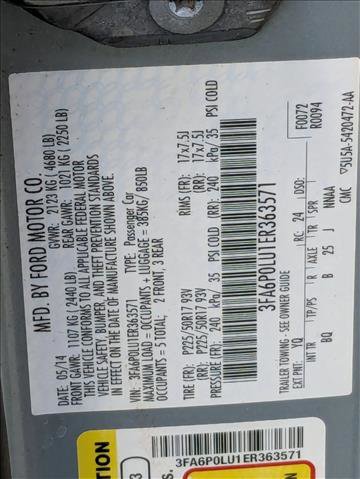 Used 2014 Ford Fusion SE w/ Equipment Group 502A image 23