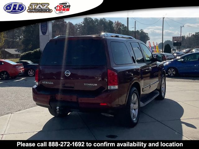 Used 2010 Nissan Armada Titanium w/ DVD Entertainment Pkg image 7