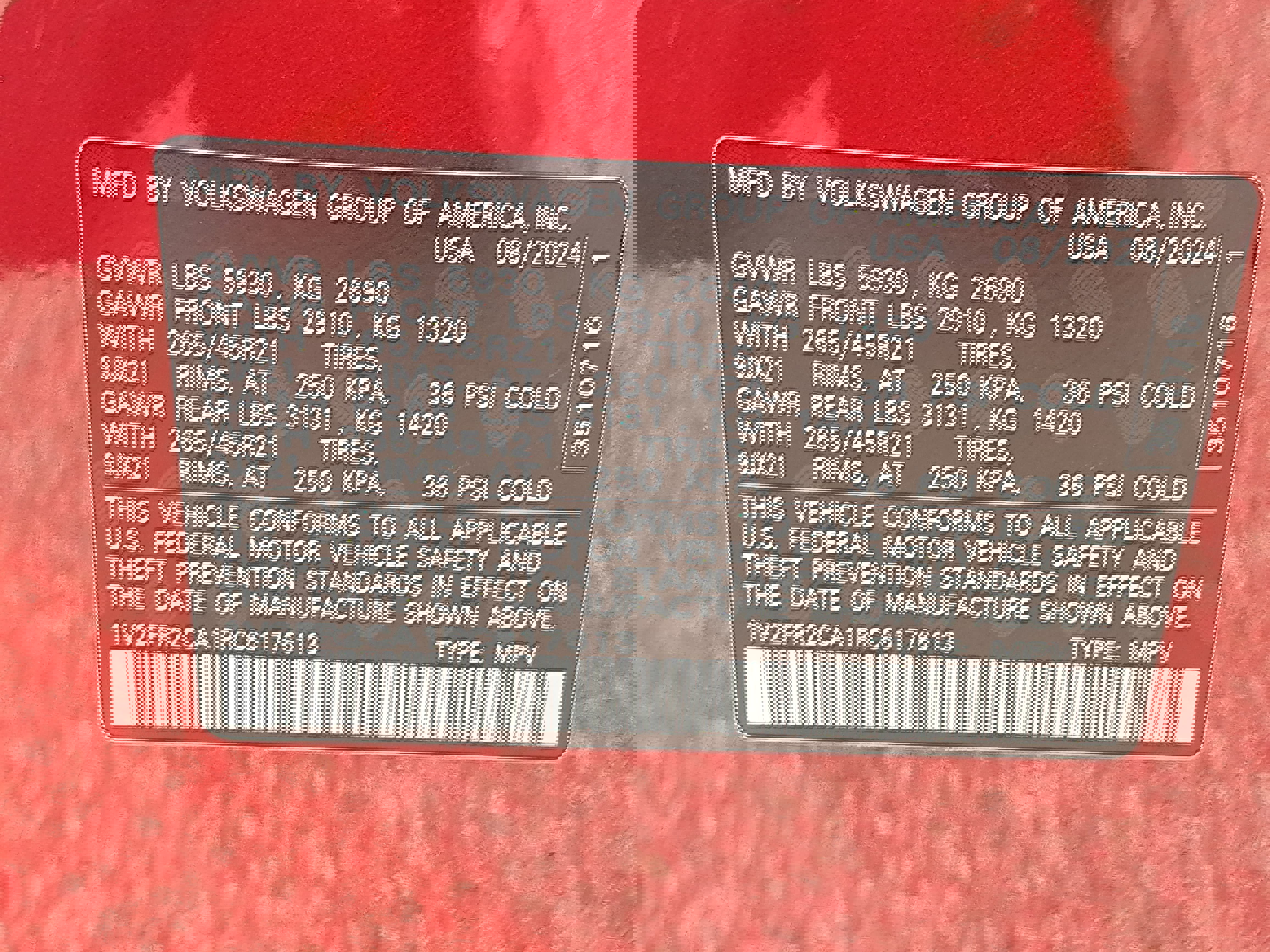 Certified 2024 Volkswagen Atlas SEL Premium R-Line image 35