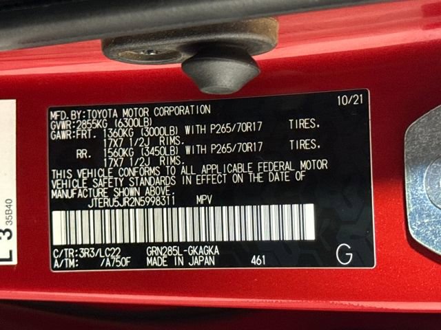 Used 2022 Toyota 4Runner TRD Off-Road Premium image 40