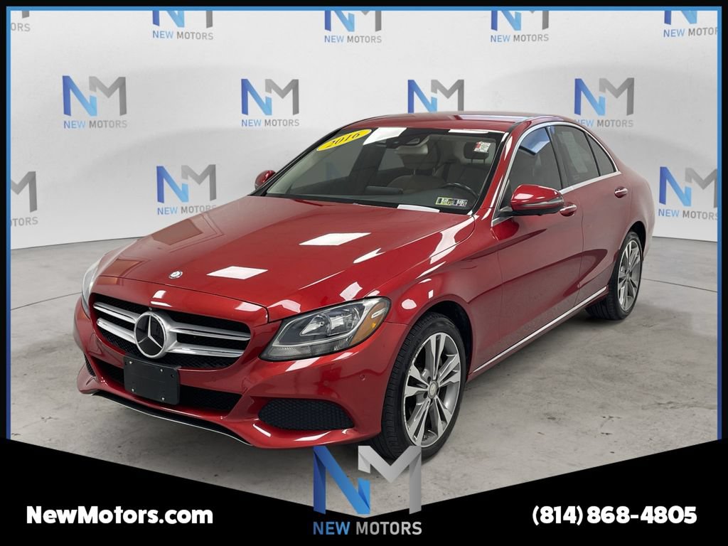 Used 2016 Mercedes-Benz C 300 4MATIC Sedan w/ Surround View Package image 1