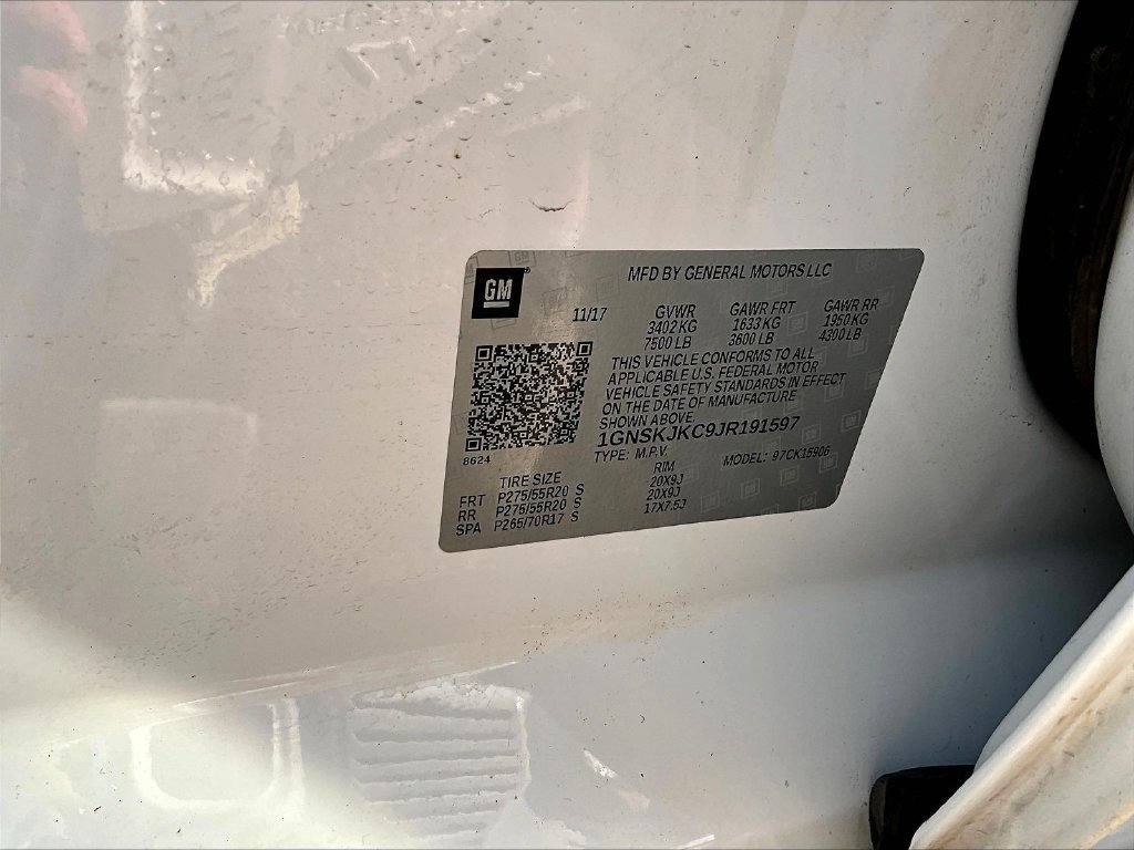 Used 2018 Chevrolet Suburban Premier AWD/4WD image 21