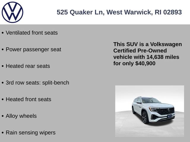 Used 2024 Volkswagen Atlas SEL Premium R-Line AWD/4WD image 25
