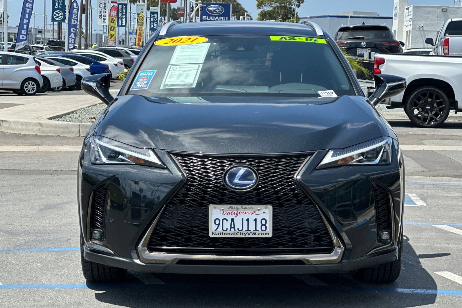 Used 2021 Lexus UX 250h F Sport w/ Accessory Package (Z1) AWD/4WD image 9