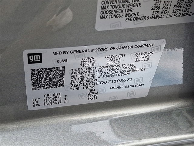 New 2026 Chevrolet Silverado 1500 LTZ w/ LTZ Convenience Package II image 17