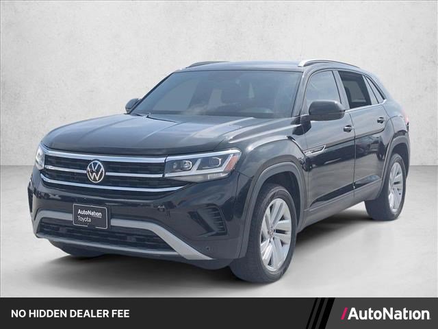 Used 2021 Volkswagen Atlas Cross Sport SE w/ Panoramic Sunroof Package FWD image 1