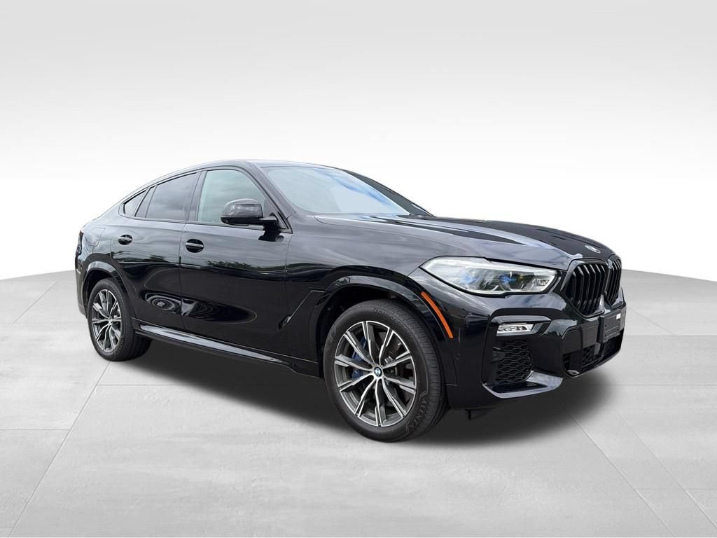 Used 2021 BMW X6 M50i w/ Executive Package AWD/4WD image 1