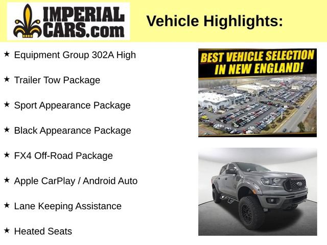 Used 2021 Ford Ranger XLT w/ Equipment Group 302A High AWD/4WD image 3