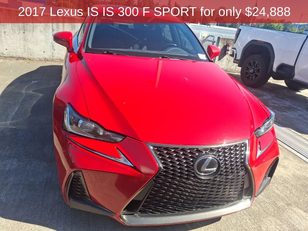 Used 2017 Lexus IS 300 F Sport w/ F Sport Package AWD/4WD image 3
