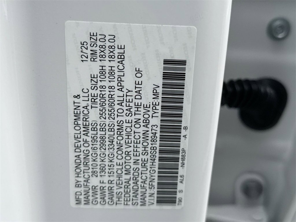 New 2025 Honda Pilot EX-L image 26