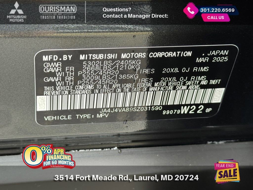 New 2025 Mitsubishi Outlander SE image 33