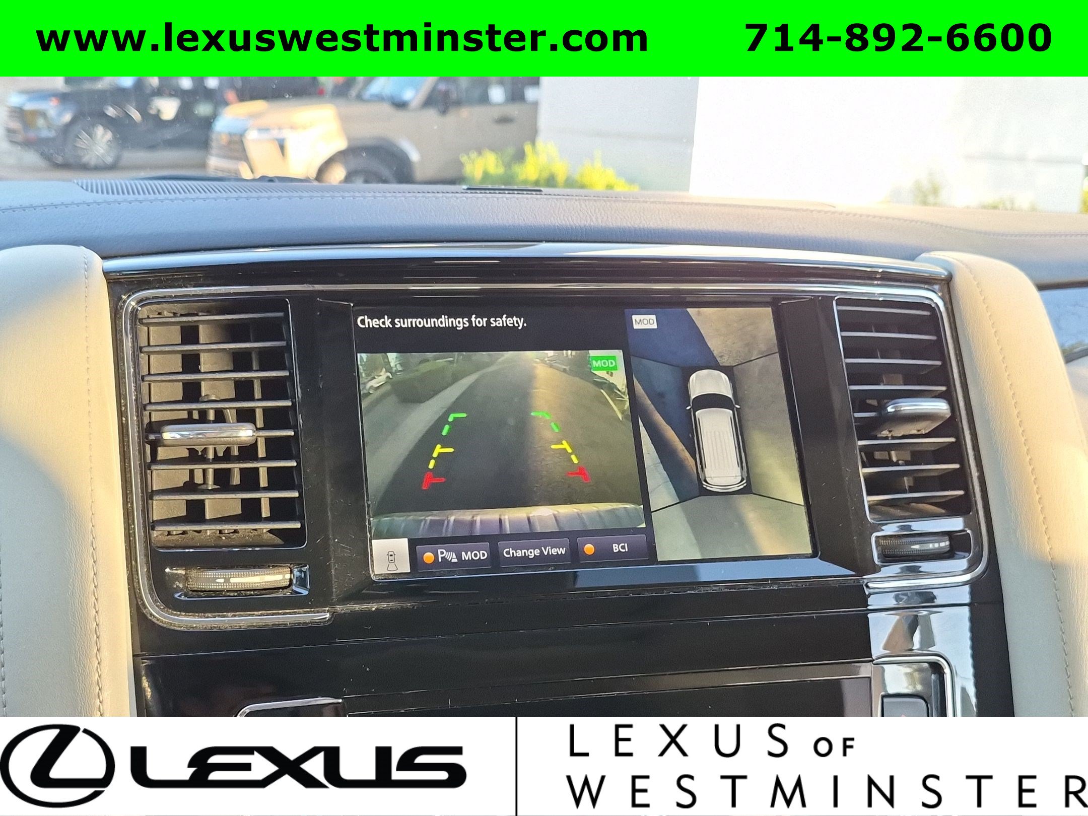 Used 2020 INFINITI QX80 Luxe w/ Proassist Package AWD/4WD image 23