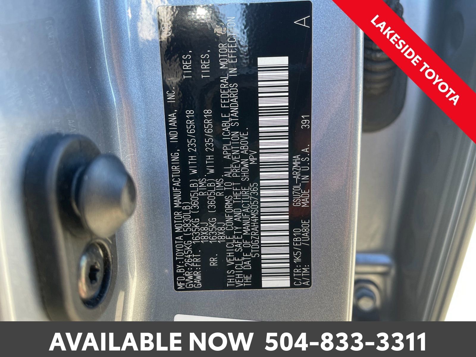 Used 2021 Toyota Highlander XLE image 39