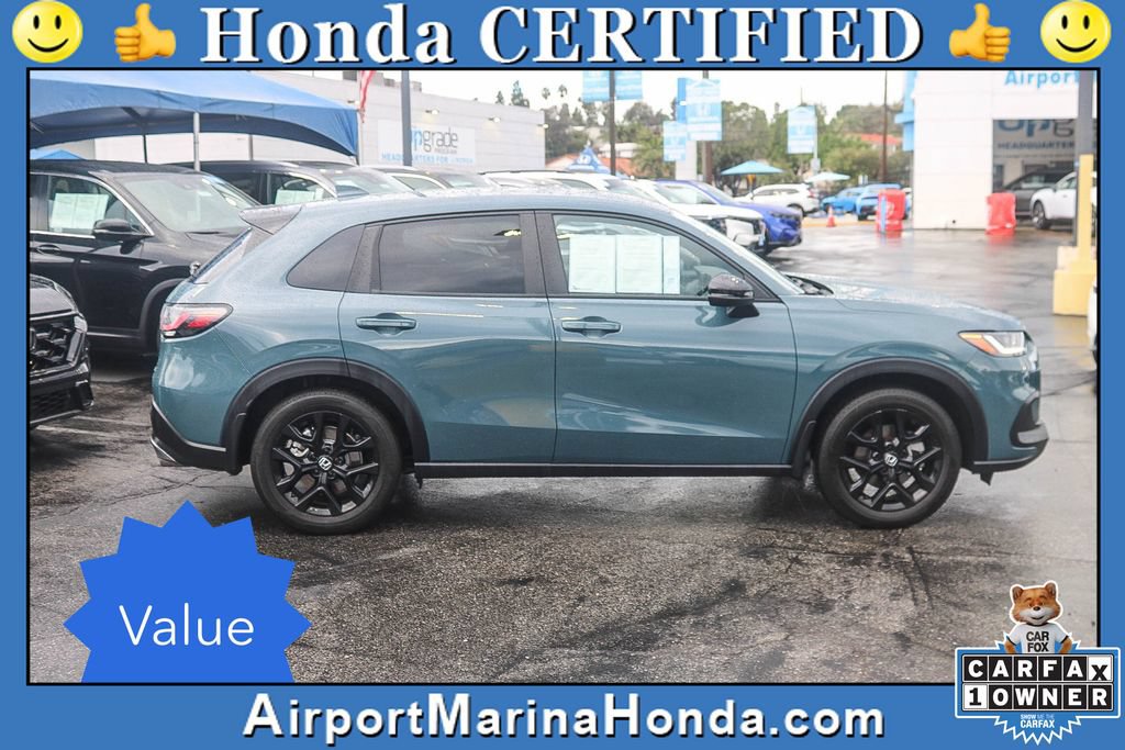 Certified 2025 Honda HR-V Sport image 2