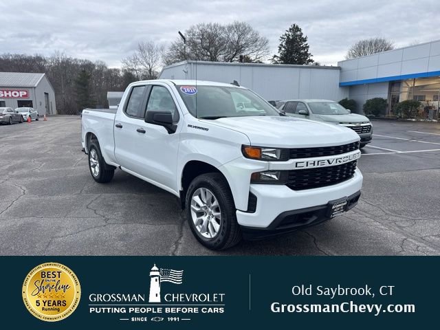 Used 2021 Chevrolet Silverado 1500 Custom w/ LPO, Dark Essentials Package image 1
