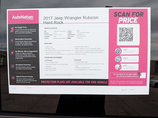 Used 2017 Jeep Wrangler Unlimited Rubicon image 23