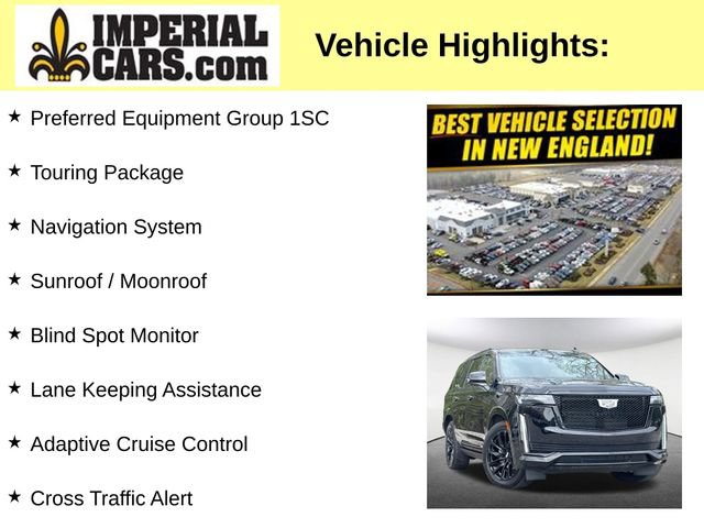 Used 2024 Cadillac Escalade Sport w/ LPO, ONYX Package AWD/4WD image 8
