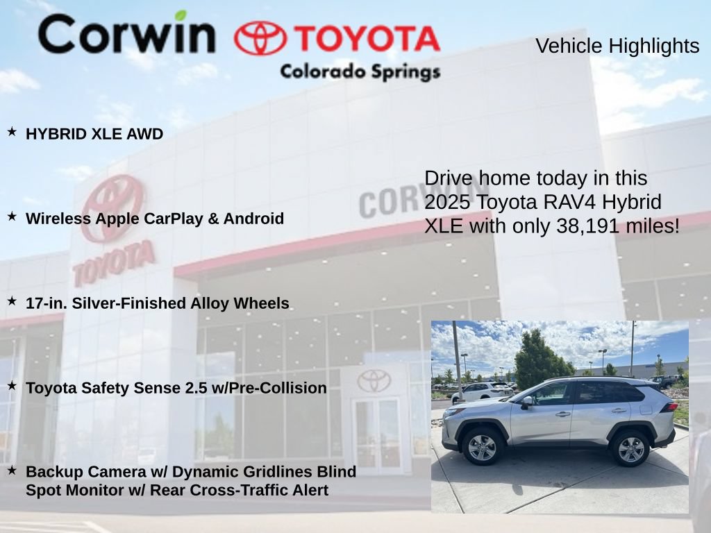 Used 2025 Toyota RAV4 XLE AWD/4WD image 6