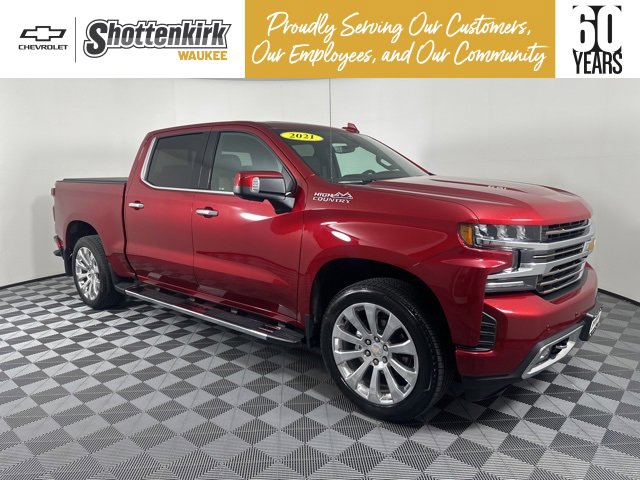 Used 2021 Chevrolet Silverado 1500 High Country w/ Technology Package
