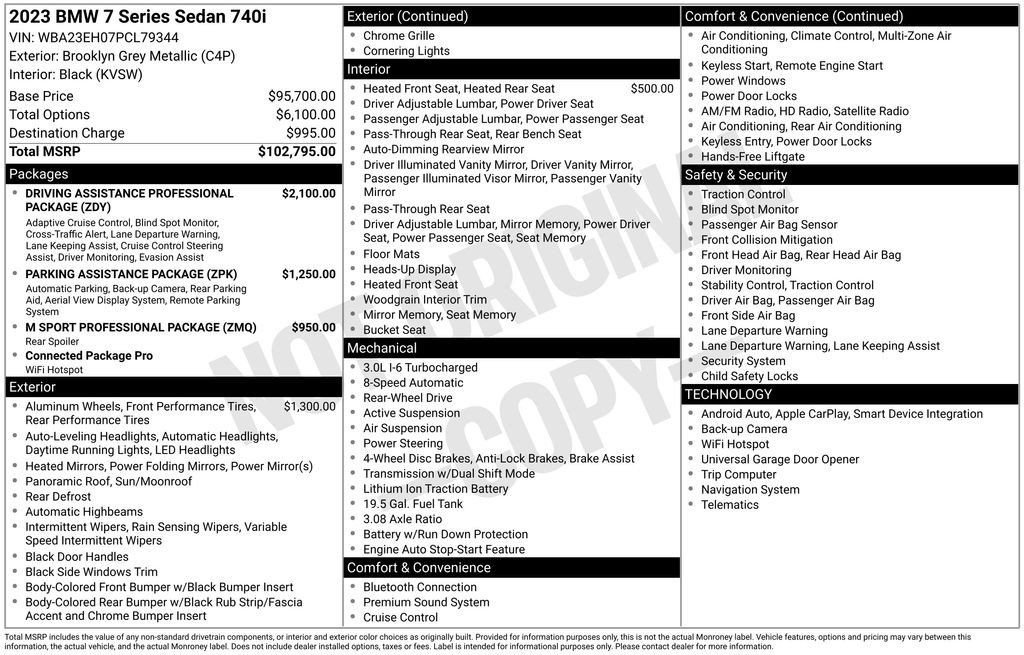 Used 2023 BMW 740i image 40