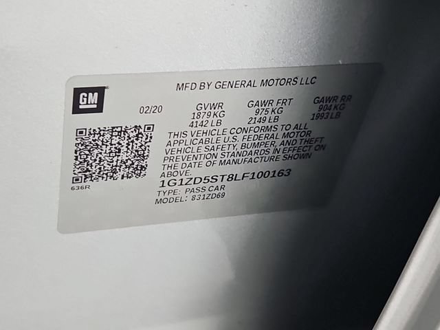 Certified 2020 Chevrolet Malibu LT FWD image 32