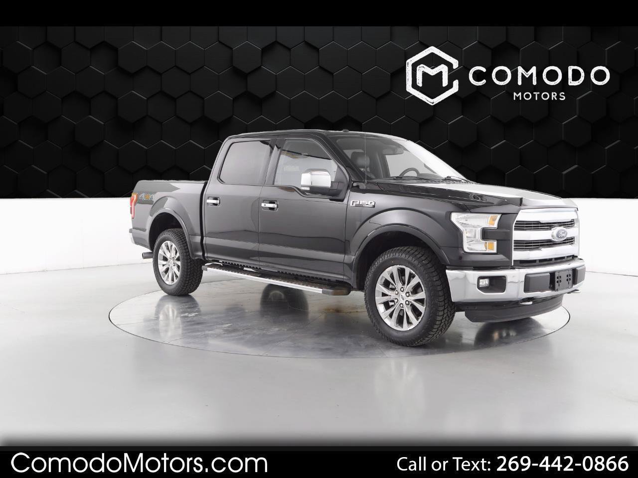 Used 2016 Ford F150 Lariat w/ Equipment Group 501A Mid image 1