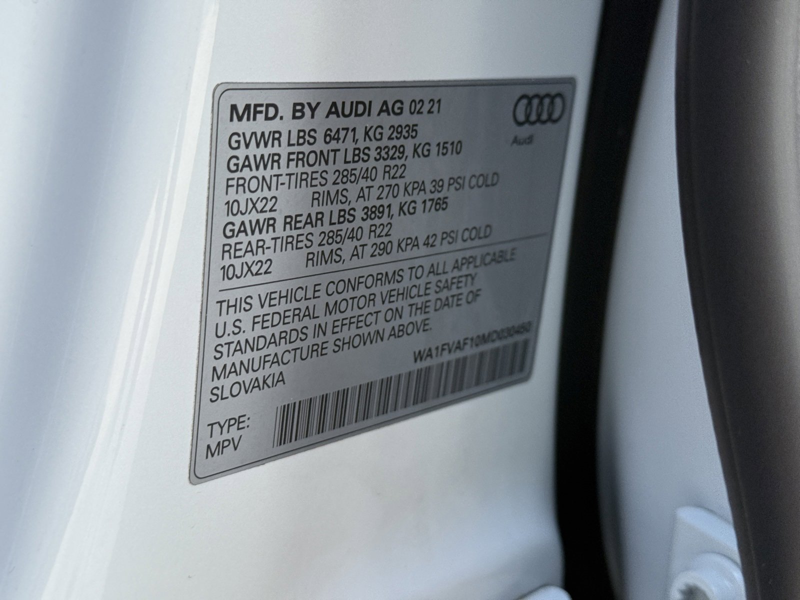 Used 2021 Audi Q8 Prestige image 24