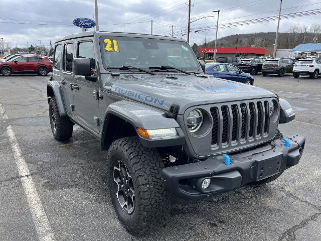 Used 2021 Jeep Wrangler Unlimited Rubicon 4xe w/ Steel Bumper Group image 5
