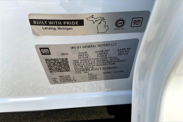 New 2026 Chevrolet Traverse RS image 13