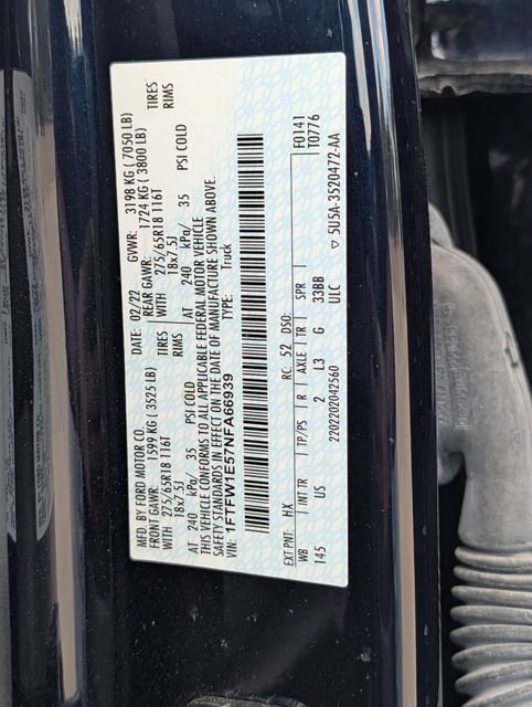 Used 2022 Ford F150 XLT w/ Equipment Group 302A High AWD/4WD image 30