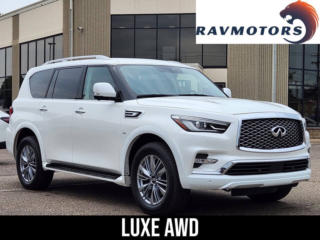 Used 2019 INFINITI QX80 Luxe w/ All-Season Package