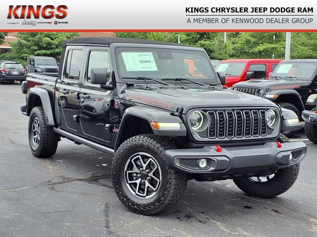 New 2025 Jeep Gladiator Rubicon w/ Safety Group