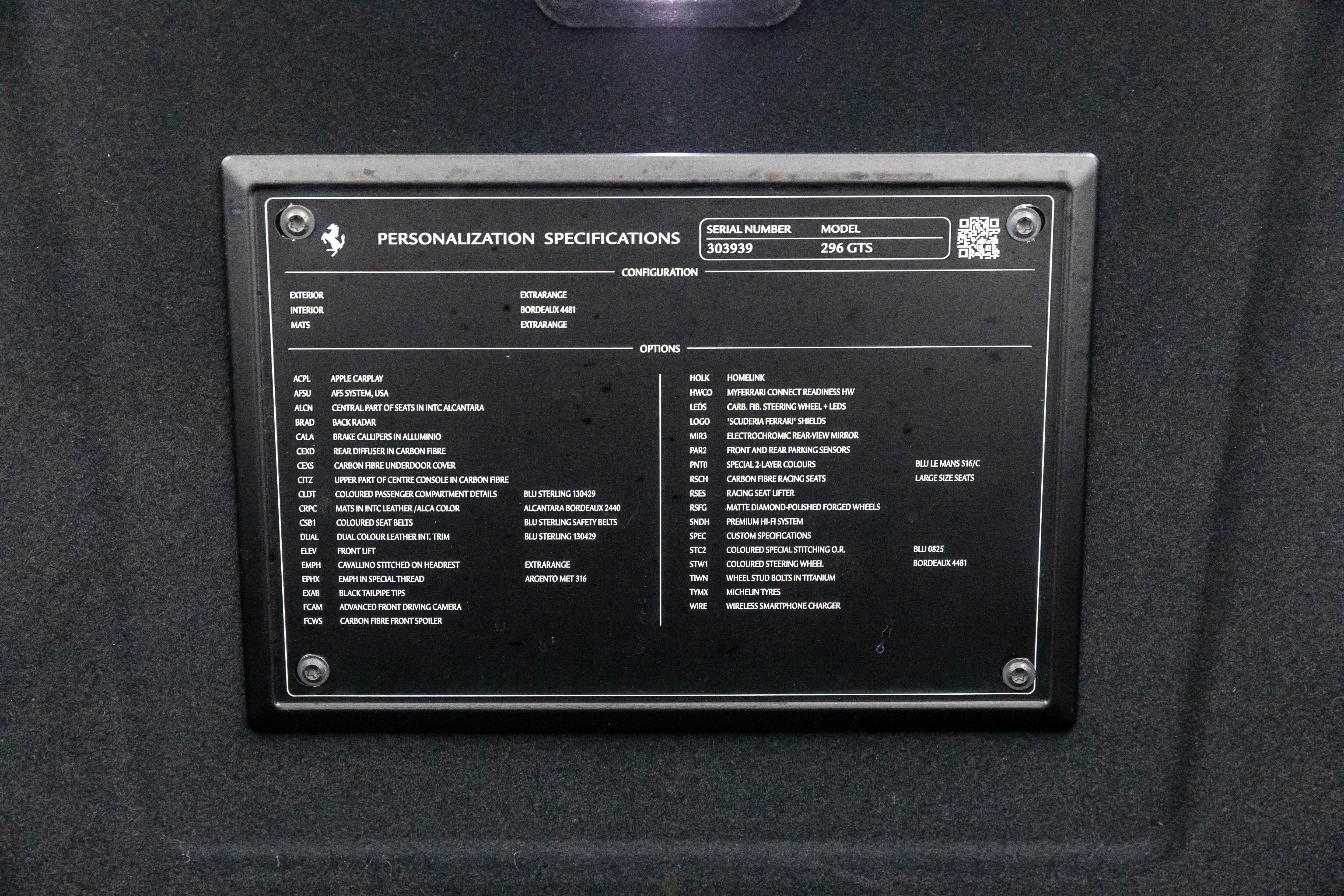 Certified 2024 Ferrari 296 GTS image 31