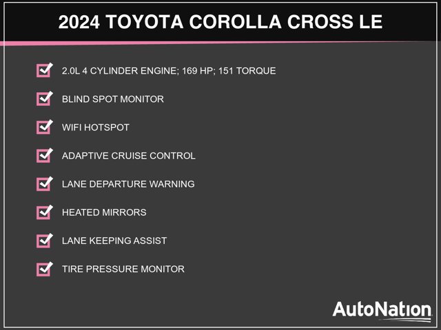 Certified 2024 Toyota Corolla Cross LE FWD image 3