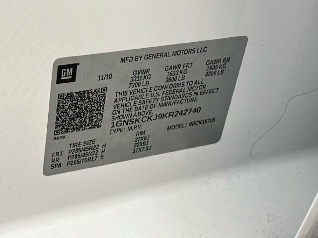 Used 2019 Chevrolet Tahoe Premier AWD/4WD image 42